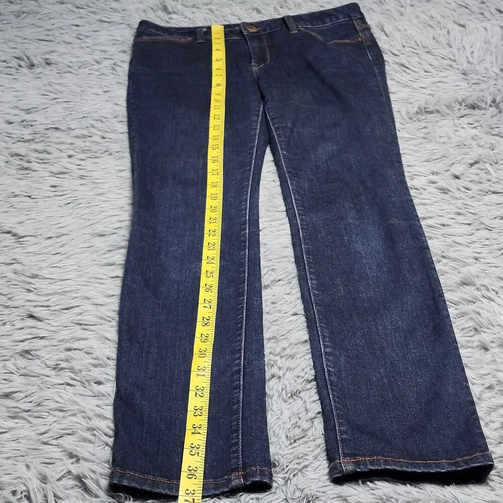 Banana Republic Jeans Womens 26P Dark Wash Skinny Stretch Denim Classic Fit‎